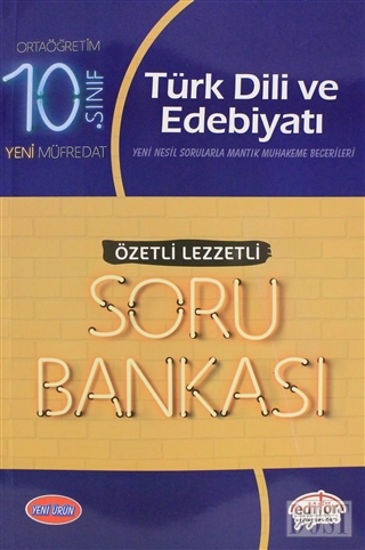10. Sınıf Türk Dili ve Edebiyatı Özetli Lezzetli Soru Bankası